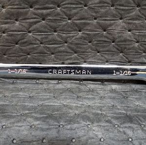 1-⅙" Craftsman 45950 chrome combination wrench. NEW never used.